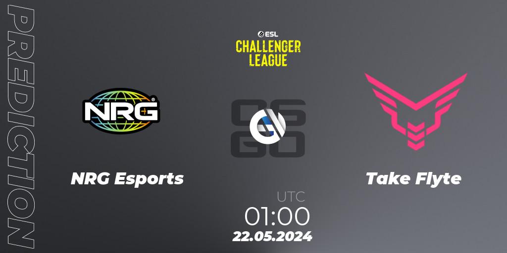 NRG Esports - Take Flyte: прогноз. 22.05.2024 at 01:00, Counter-Strike (CS2), ESL Challenger League Season 47: North America
