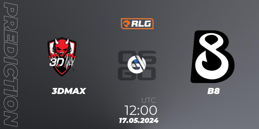 3DMAX - B8: прогноз. 17.05.2024 at 12:00, Counter-Strike (CS2), RES European Series #4