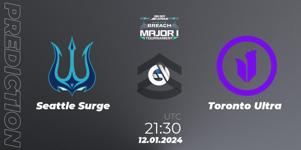 Seattle Surge - Toronto Ultra: прогноз. 12.01.2024 at 21:30, Call of Duty, Call of Duty League 2024: Stage 1 Major Qualifiers