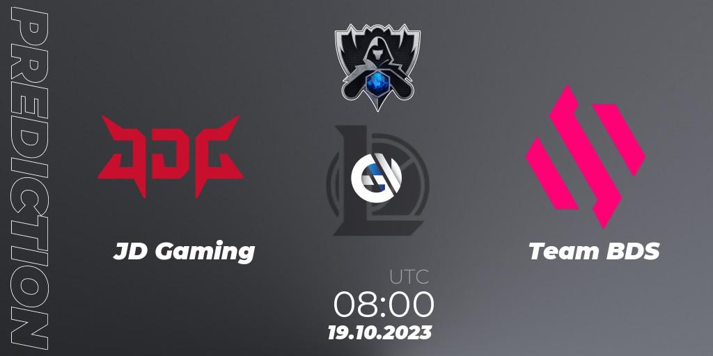 JD Gaming - Team BDS: прогноз. 19.10.23, LoL, Worlds 2023 LoL - Group Stage
