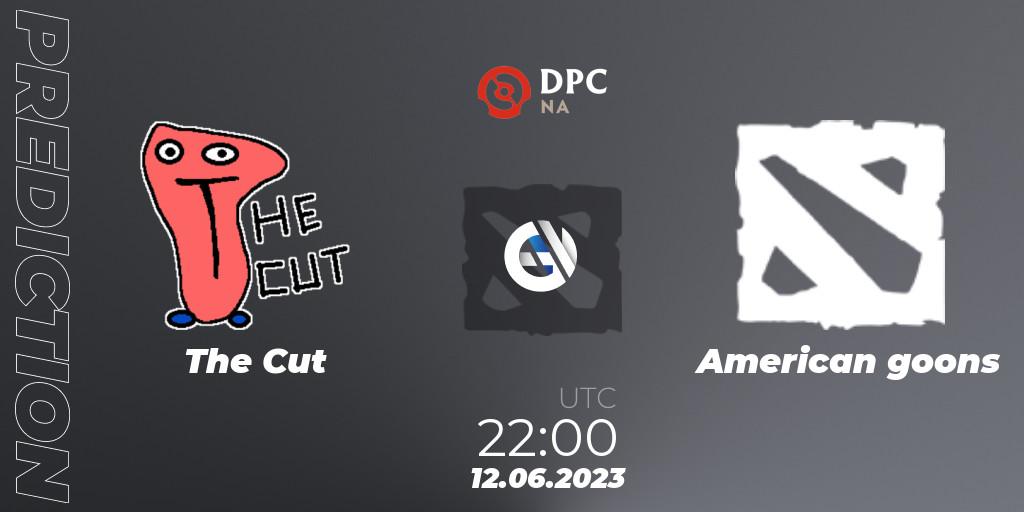 The Cut - American goons: прогноз. 12.06.2023 at 21:56, Dota 2, DPC 2023 Tour 3: NA Division II (Lower)