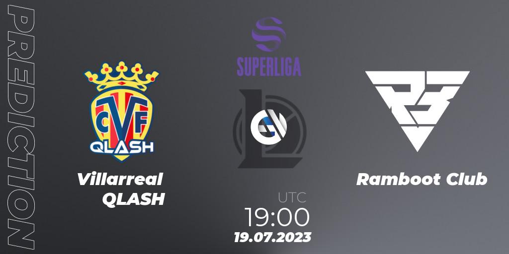Villarreal QLASH - Ramboot Club: прогноз. 19.07.23, LoL, LVP Superliga 2nd Division 2023 Summer