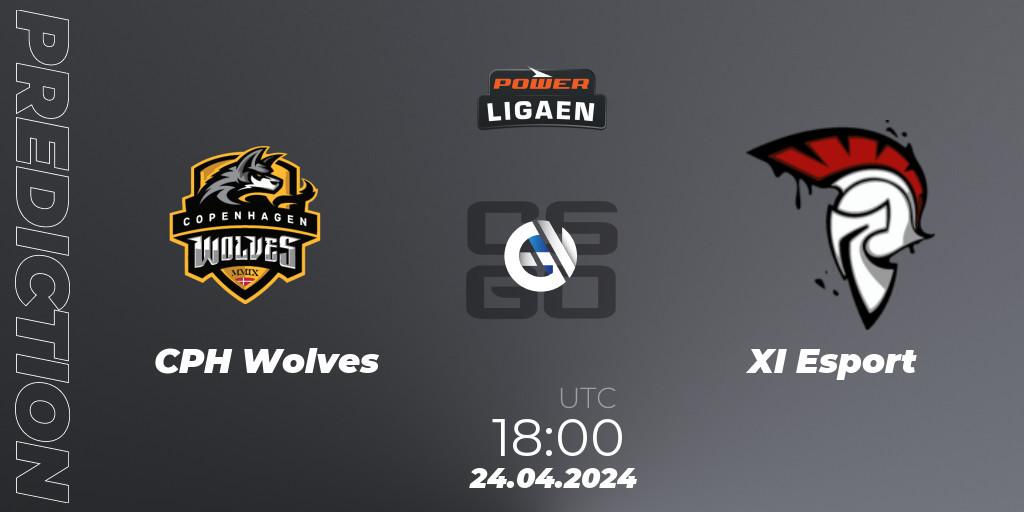 CPH Wolves - XI Esport: прогноз. 24.04.24, CS2 (CS:GO), Dust2.dk Ligaen Season 26