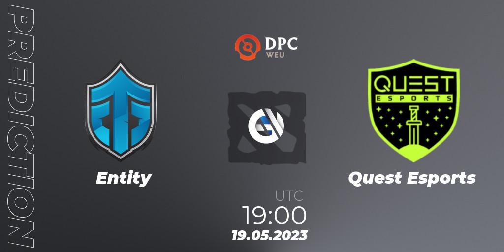 Entity - PSG Quest: прогноз. 19.05.23, Dota 2, DPC 2023 Tour 3: WEU Division I (Upper)