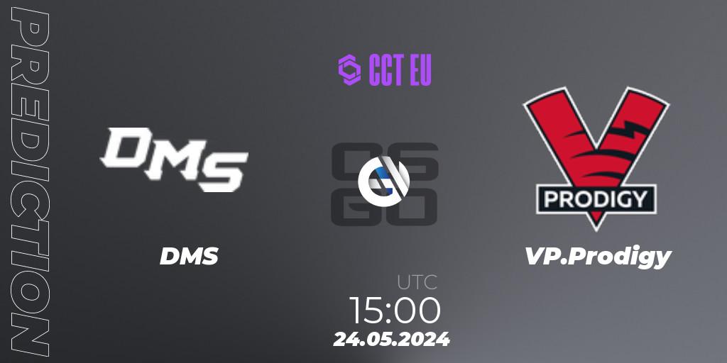 DMS - VP.Prodigy: прогноз. 24.05.2024 at 15:00, Counter-Strike (CS2), CCT Season 2 Europe Series 4