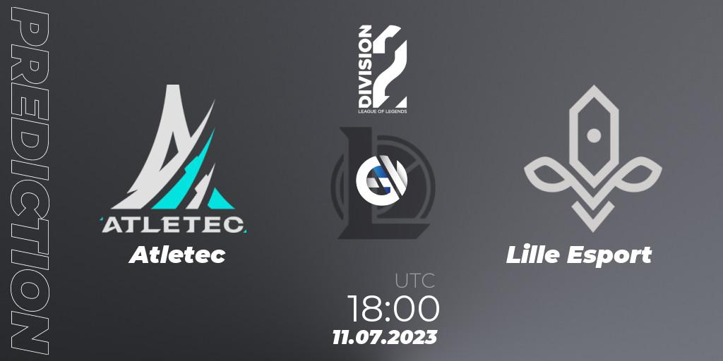 Atletec - Lille Esport: прогноз. 11.07.2023 at 18:00, LoL, LFL Division 2 Summer 2023 - Group Stage