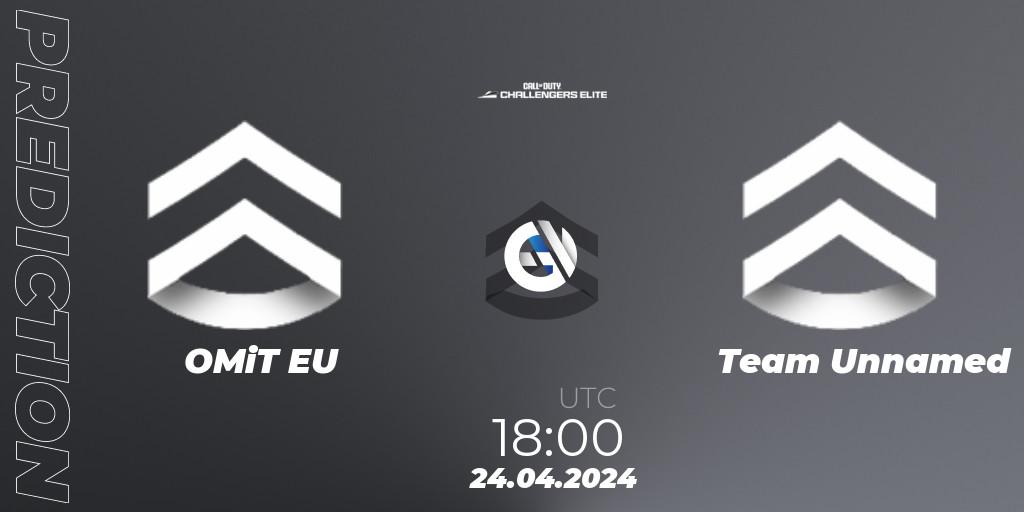 OMiT EU - Team Unnamed: прогноз. 24.04.2024 at 18:00, Call of Duty, Call of Duty Challengers 2024 - Elite 2: EU