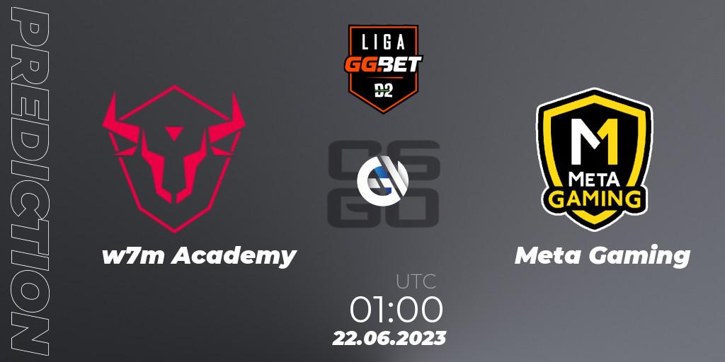 w7m Academy - Meta Gaming Brasil: прогноз. 22.06.23, CS2 (CS:GO), Dust2 Brasil Liga Season 1