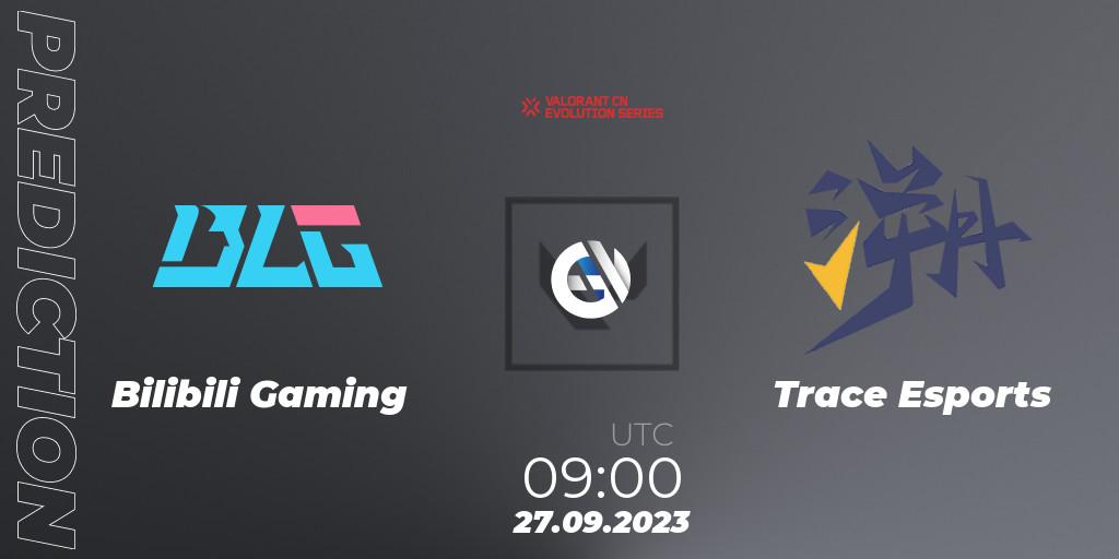 Bilibili Gaming - Trace Esports: прогноз. 27.09.2023 at 12:00, VALORANT, VALORANT China Evolution Series Act 1: Variation
