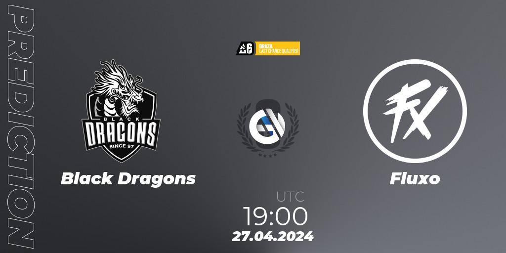 Black Dragons - Fluxo: прогноз. 27.04.24, Rainbow Six, Brazil League 2024 - Stage 1: Last Chance Qualifier