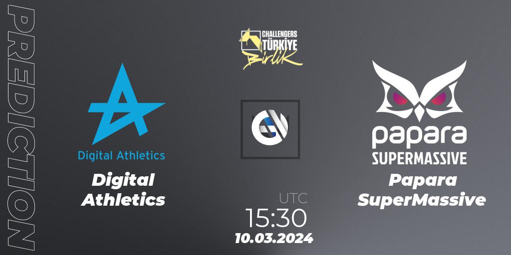 Digital Athletics - Papara SuperMassive: прогноз. 10.03.24, VALORANT, VALORANT Challengers 2024 Turkey: Birlik Split 1