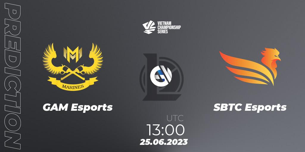 GAM Esports - SBTC Esports: прогноз. 25.06.2023 at 13:00, LoL, VCS Dusk 2023