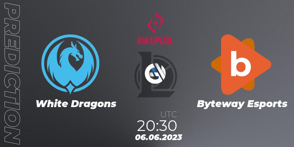White Dragons - Byteway Esports: прогноз. 06.06.23, LoL, LPLOL Split 2 2023 - Group Stage
