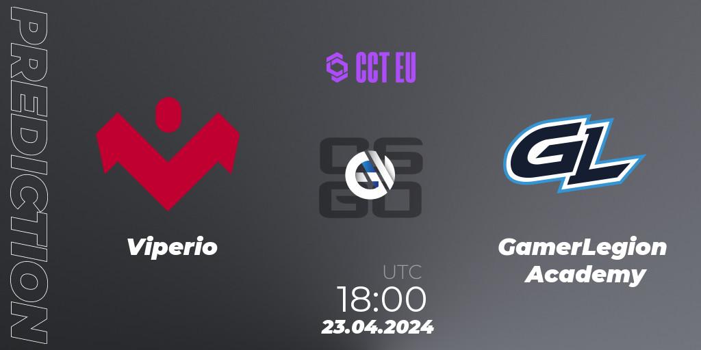 Viperio - GamerLegion Academy: прогноз. 23.04.24, CS2 (CS:GO), CCT Season 2 Europe Series 2 Closed Qualifier