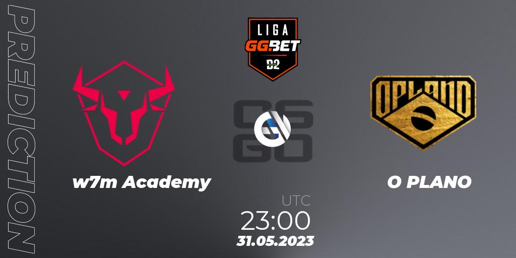 w7m Academy - O PLANO: прогноз. 31.05.2023 at 23:00, Counter-Strike (CS2), Dust2 Brasil Liga Season 1