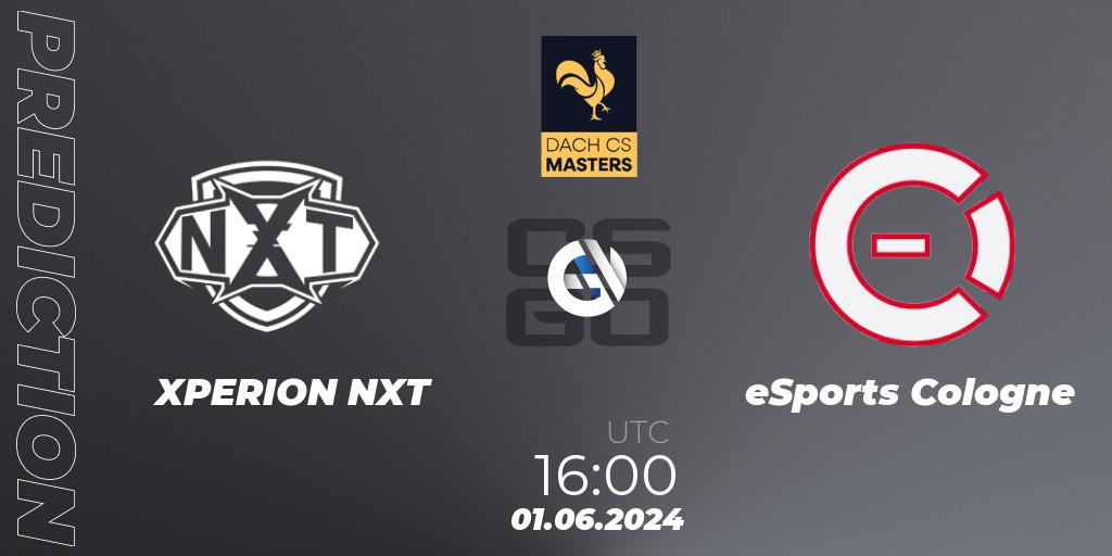 XPERION NXT - eSports Cologne: прогноз. 01.06.2024 at 16:00, Counter-Strike (CS2), DACH CS Masters Season 1: Division 2