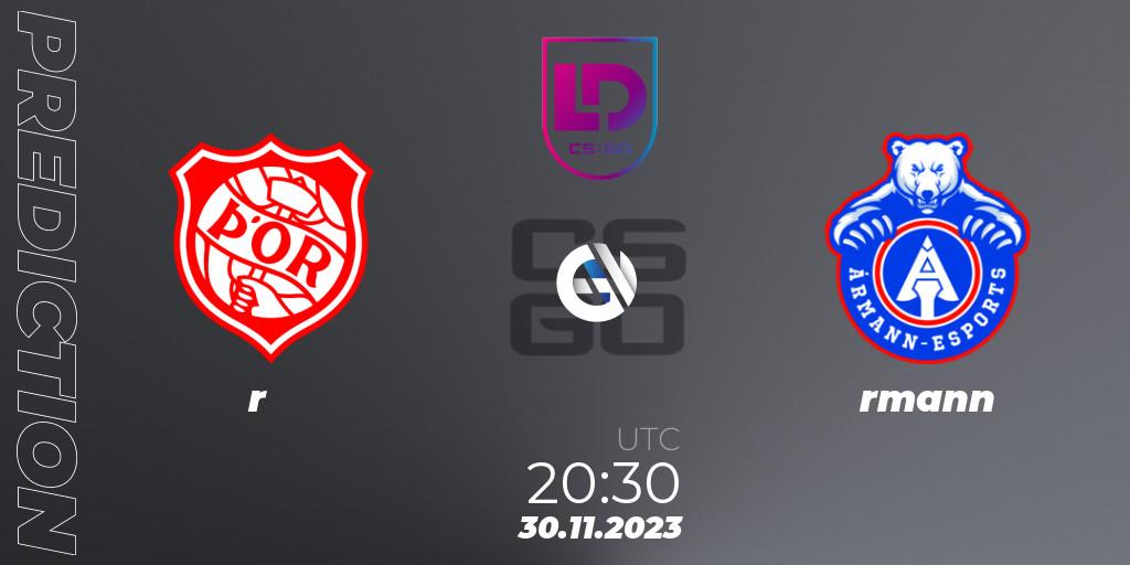 Þór - Ármann: прогноз. 30.11.23, CS2 (CS:GO), Icelandic Esports League Season 8: Regular Season