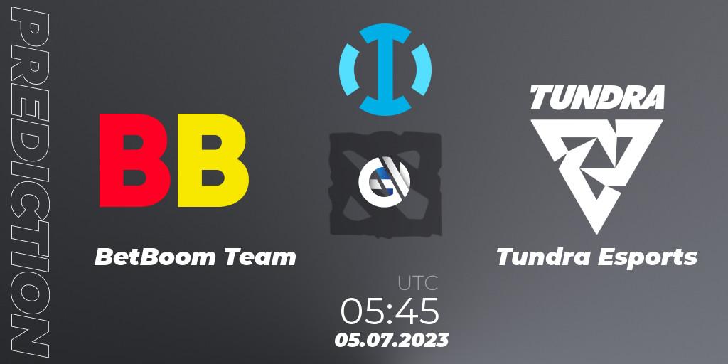 BetBoom Team - Tundra Esports: прогноз. 05.07.2023 at 05:33, Dota 2, The Bali Major 2023