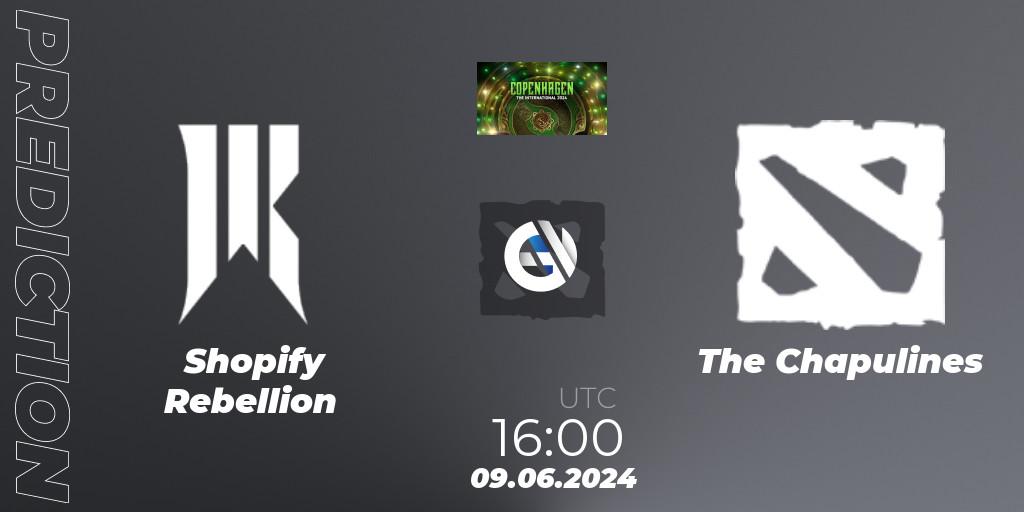 Shopify Rebellion - The Chapulines: прогноз. 09.06.2024 at 16:00, Dota 2, The International 2024: North America Closed Qualifier