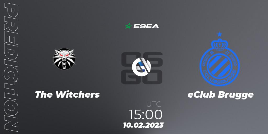 The Witchers - eClub Brugge: прогноз. 10.02.23, CS2 (CS:GO), ESEA Season 44: Advanced Division - Europe
