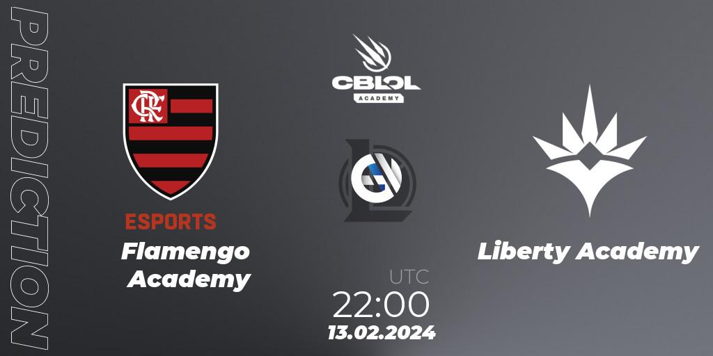 Flamengo Academy - Liberty Academy: прогноз. 13.02.2024 at 22:00, LoL, CBLOL Academy Split 1 2024