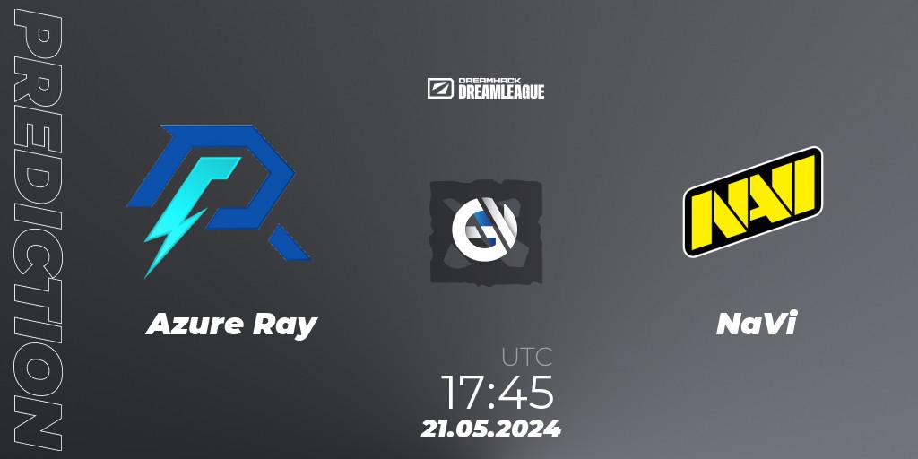 Azure Ray - NaVi: прогноз. 21.05.2024 at 18:00, Dota 2, DreamLeague Season 23