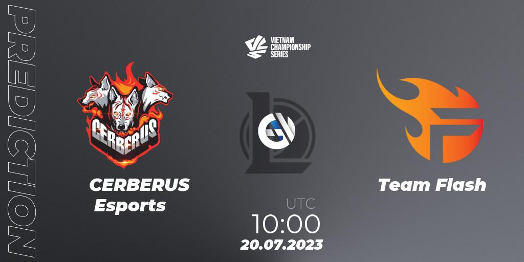CERBERUS Esports - Team Flash: прогноз. 21.07.23, LoL, VCS Dusk 2023