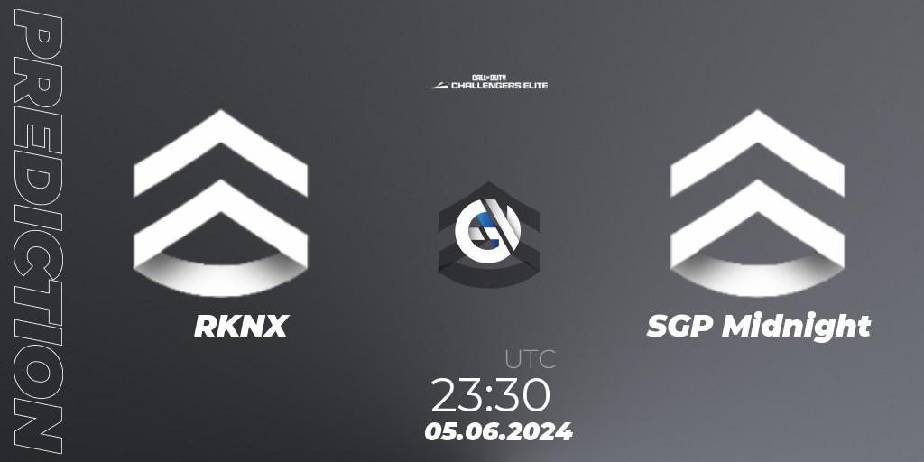RKNX - SGP Midnight: прогноз. 05.06.2024 at 22:30, Call of Duty, Call of Duty Challengers 2024 - Elite 3: NA