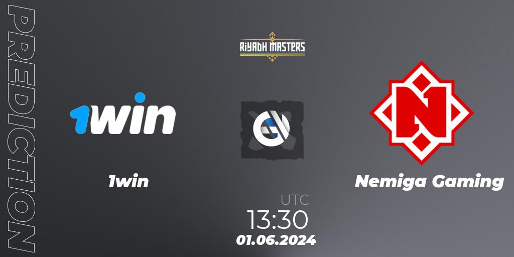 1win - Nemiga Gaming: прогноз. 01.06.2024 at 13:40, Dota 2, Riyadh Masters 2024: Eastern Europe Closed Qualifier