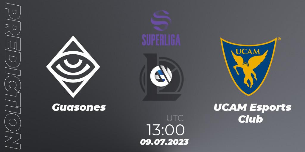 Guasones - UCAM Esports Club: прогноз. 09.07.2023 at 14:00, LoL, Superliga Summer 2023 - Group Stage