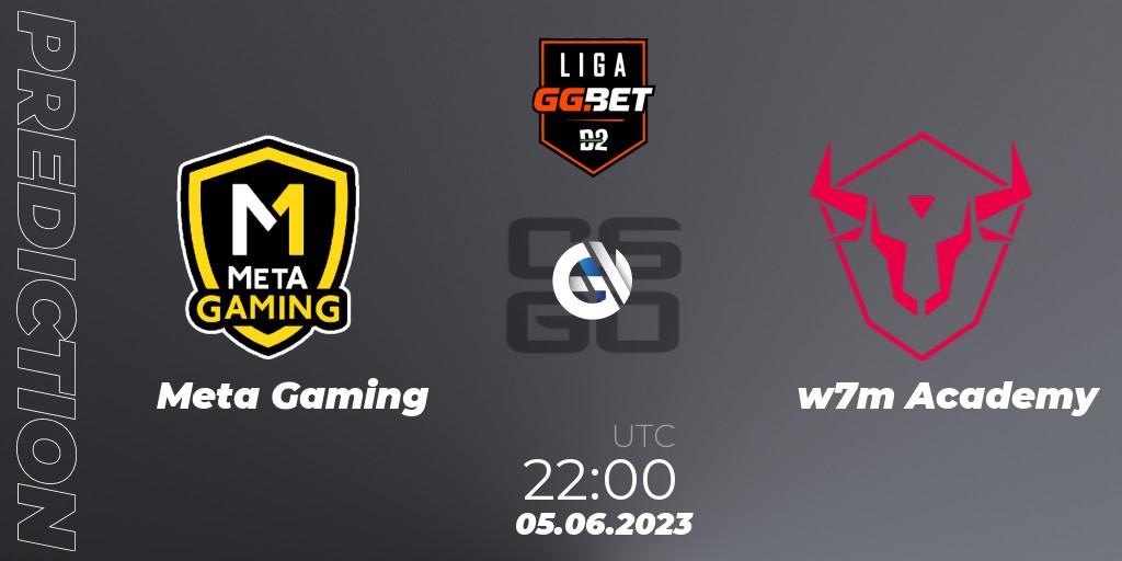 Meta Gaming Brasil - w7m Academy: прогноз. 05.06.23, CS2 (CS:GO), Dust2 Brasil Liga Season 1
