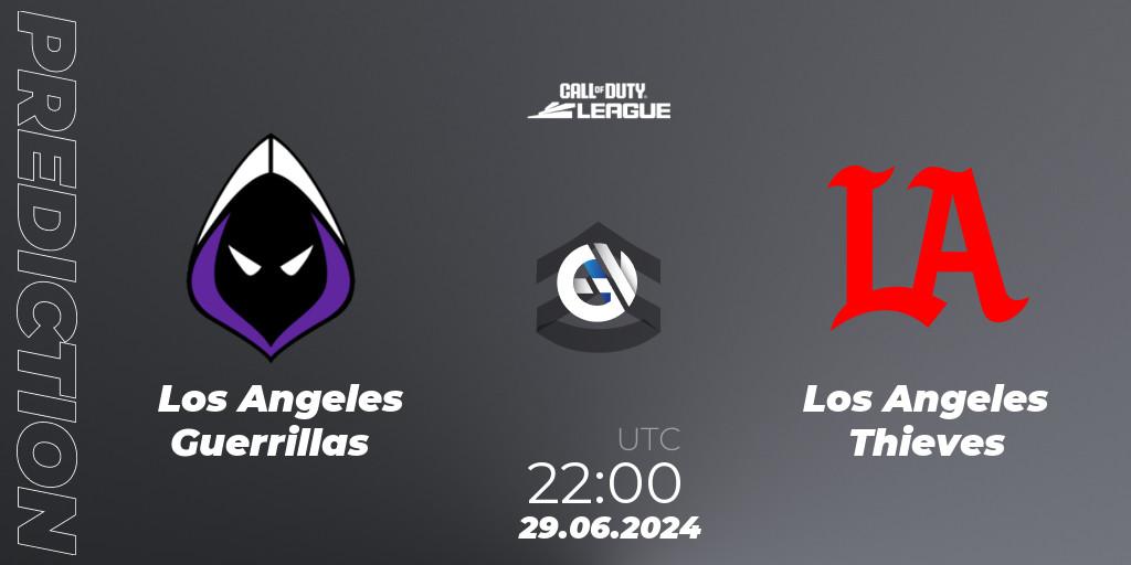 Los Angeles Guerrillas - Los Angeles Thieves: прогноз. 29.06.2024 at 22:00, Call of Duty, Call of Duty League 2024: Stage 4 Major