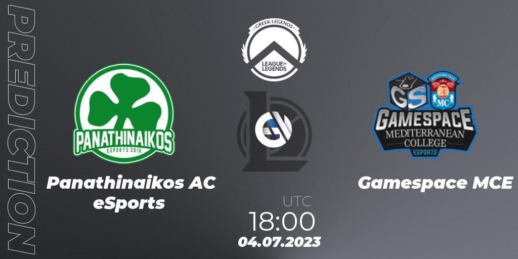 Panathinaikos AC eSports - Gamespace MCE: прогноз. 04.07.23, LoL, Greek Legends League Summer 2023