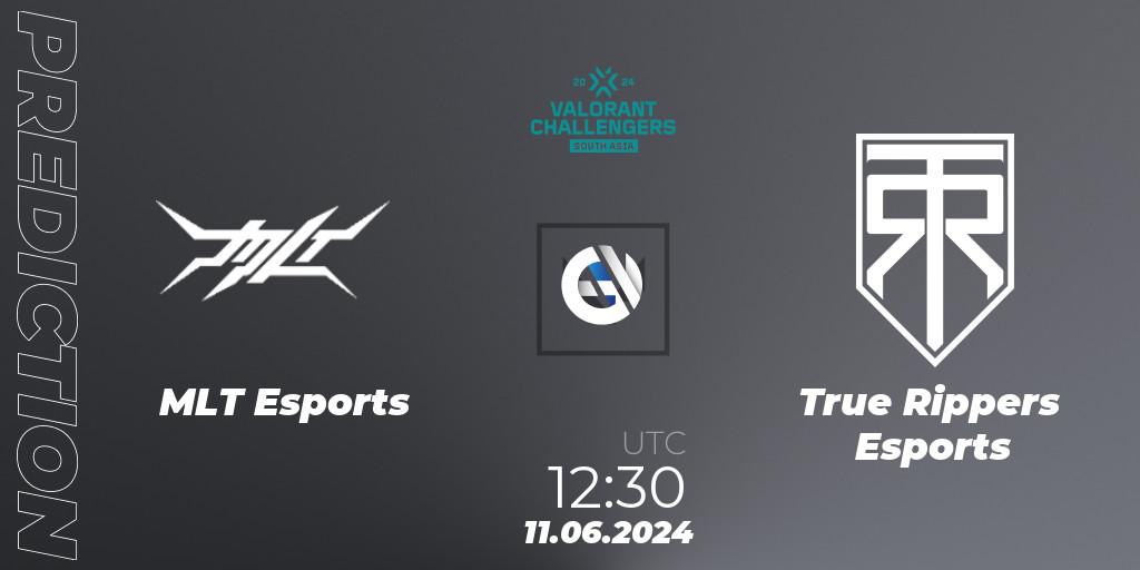 MLT Esports - True Rippers Esports: прогноз. 11.06.2024 at 12:30, VALORANT, VALORANT Challengers 2024: South Asia - Split 2