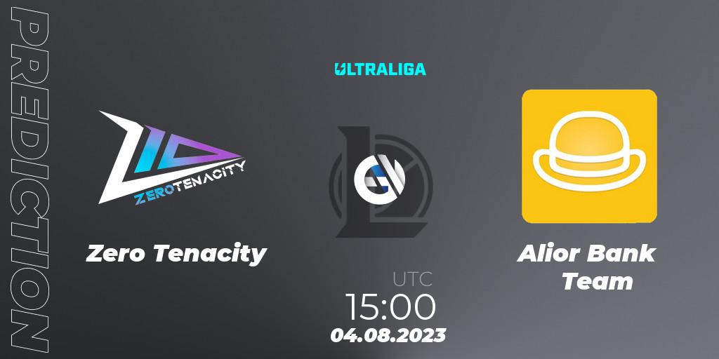 Zero Tenacity - Alior Bank Team: прогноз. 04.08.2023 at 15:00, LoL, Ultraliga Season 10 - Playoffs