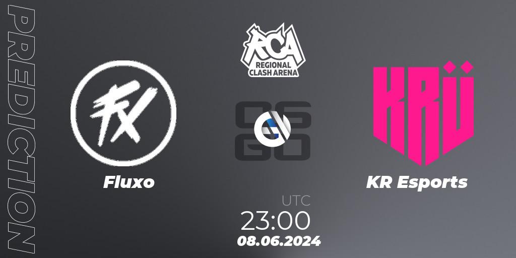 Fluxo - KRÜ Esports: прогноз. 08.06.2024 at 23:00, Counter-Strike (CS2), Regional Clash Arena South America
