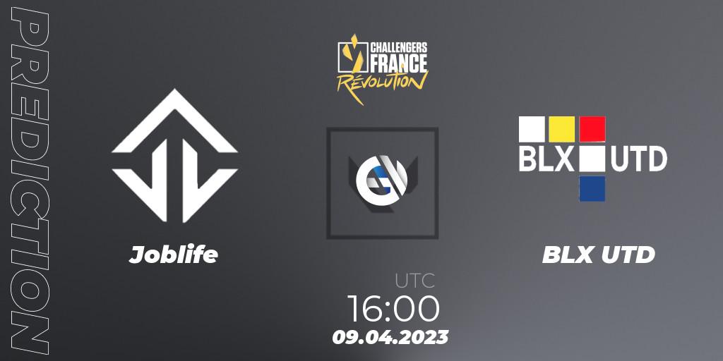 Joblife - BLX UTD: прогноз. 09.04.2023 at 16:00, VALORANT, VALORANT Challengers France: Revolution Split 2 - Regular Season