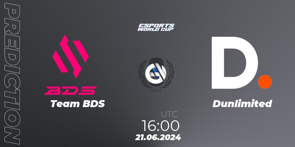 Team BDS - Dunlimited: прогноз. 21.06.2024 at 16:00, Rainbow Six, Esports World Cup 2024: Europe OQ