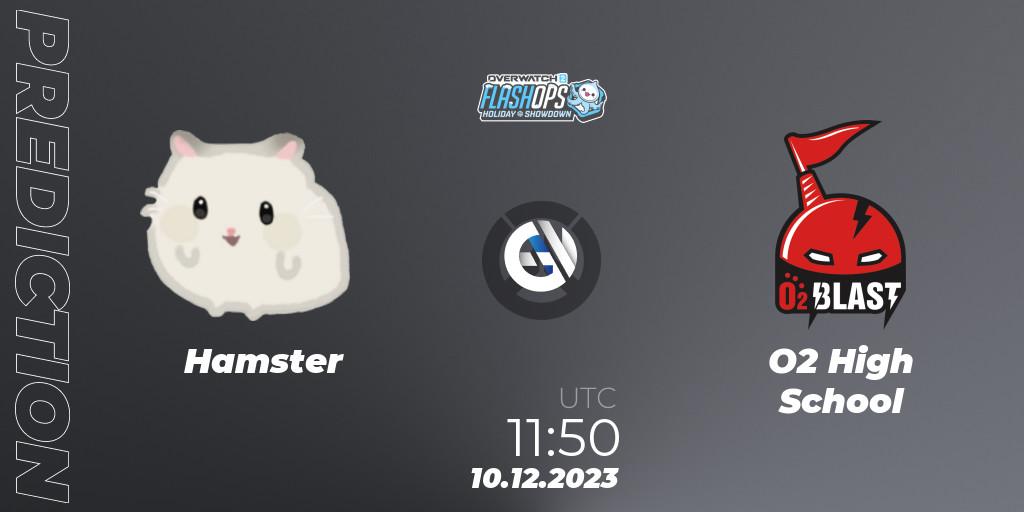 Hamster - O2 High School: прогноз. 10.12.2023 at 11:50, Overwatch, Flash Ops Holiday Showdown - APAC Finals