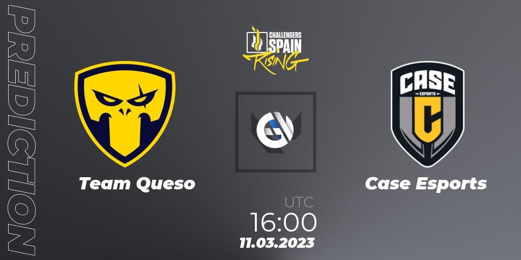 Team Queso - Case Esports: прогноз. 11.03.2023 at 17:00, VALORANT, VALORANT Challengers 2023 Spain: Rising Split 1