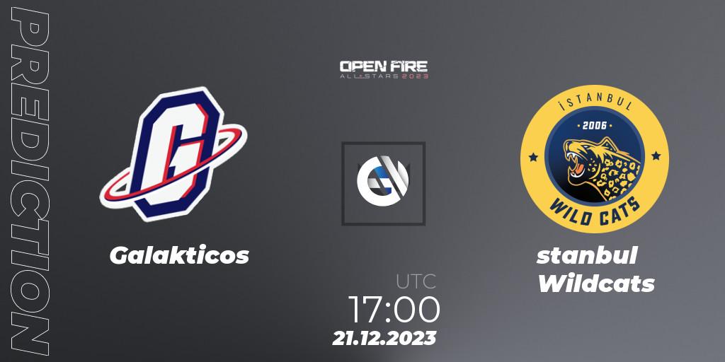 Galakticos - İstanbul Wildcats: прогноз. 21.12.2023 at 16:50, VALORANT, Open Fire All Stars 2023