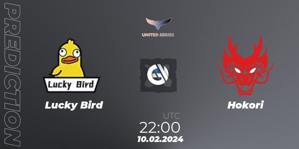 Lucky Bird - Hokori: прогноз. 11.02.2024 at 01:00, Dota 2, United Series 1