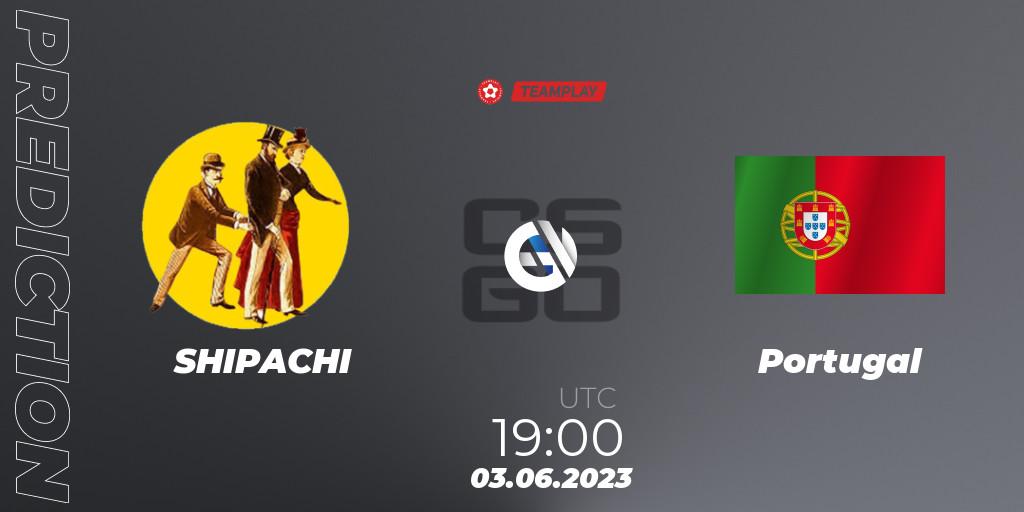 SHIPACHI - Portugal: прогноз. 03.06.2023 at 19:00, Counter-Strike (CS2), LEON x TEAMPLAY Season 1: Closed Qualifier