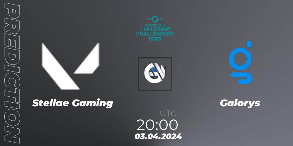 Stellae Gaming - Galorys: прогноз. 03.04.2024 at 20:00, VALORANT, VALORANT Challengers Brazil 2024: Split 1
