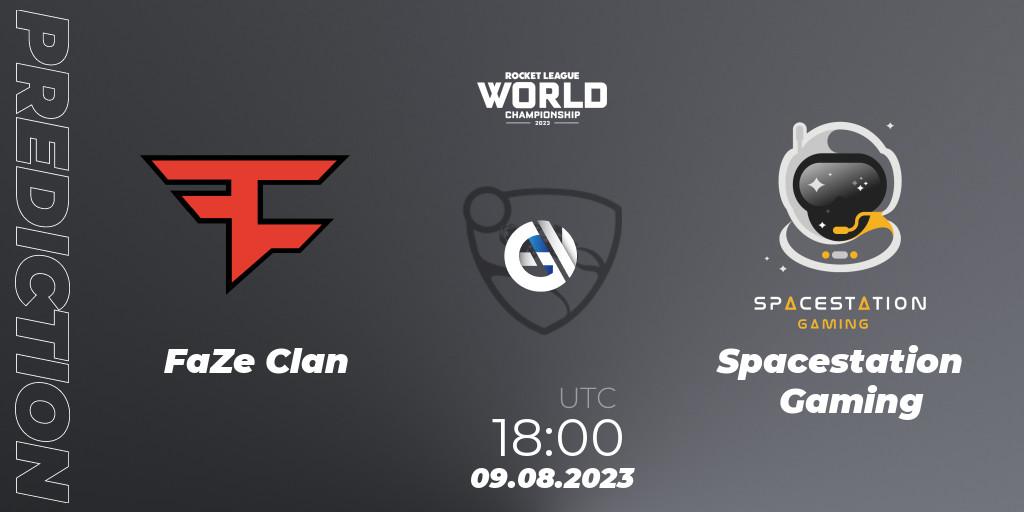 FaZe Clan - Spacestation Gaming: прогноз. 09.08.2023 at 16:10, Rocket League, Rocket League Championship Series 2022-23 - World Championship Group Stage