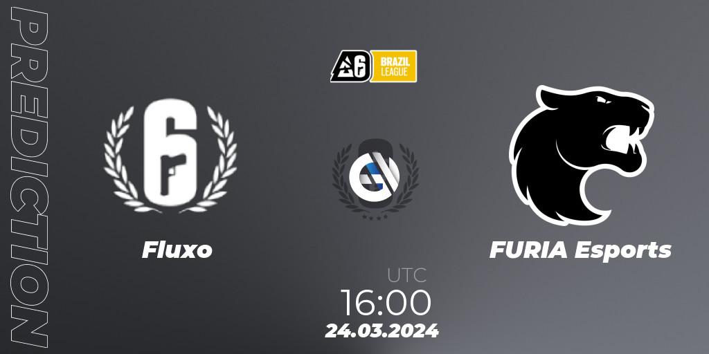 Fluxo - FURIA Esports: прогноз. 24.03.2024 at 16:00, Rainbow Six, Brazil League 2024 - Stage 1