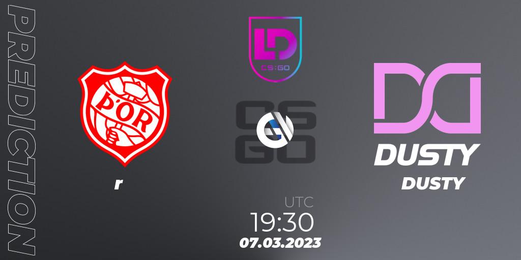 Þór - DUSTY: прогноз. 07.03.2023 at 19:30, Counter-Strike (CS2), Icelandic Esports League Season 7
