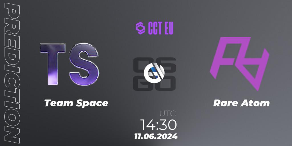 Team Space - Rare Atom: прогноз. 11.06.2024 at 14:30, Counter-Strike (CS2), CCT Season 2 Europe Series 5