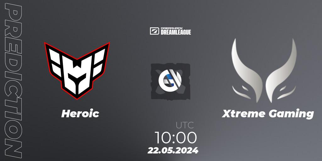 Heroic - Xtreme Gaming: прогноз. 22.05.2024 at 10:00, Dota 2, DreamLeague Season 23