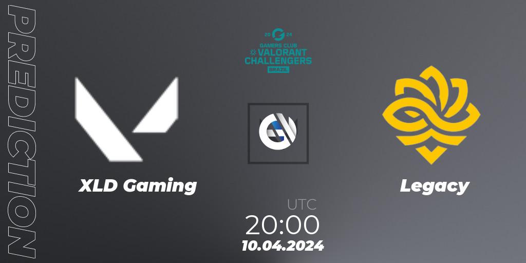 XLD Gaming - Legacy: прогноз. 10.04.2024 at 20:00, VALORANT, VALORANT Challengers Brazil 2024: Split 1